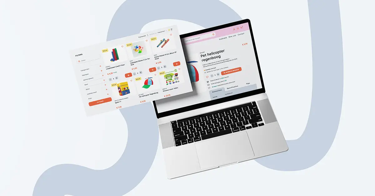 De Banier website visuals